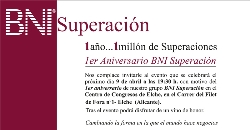 El grupo ilicitano de profesionales libres BNI Superación celebra su primer aniversario