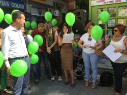 El Alcalde de Elche acude al acto del Día Mundial del Alzheimer