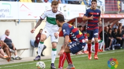 Derrota del Elche ante el Llagostera (4-1)