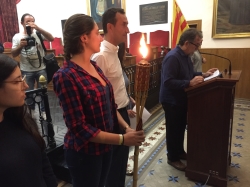 El Correllengua, llega al Ayuntamiento de Elche en su XX edición