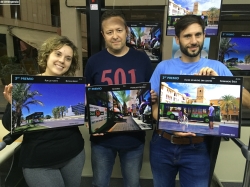 La concejalía de Movilidad premia las mejores fotografías para concienciar sobre el uso del transporte público