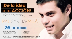 La Nau de la Innovació presenta la 5a Maratón de Creación de Empresas con una charla sobre generación de ideas innovadoras