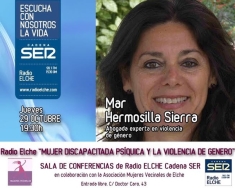 Charla sobre mujer discapacitada psíquica y violencia de género