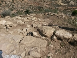 Prosiguen los trabajos en el yacimiento arqueológico de Peña Negra/Herna