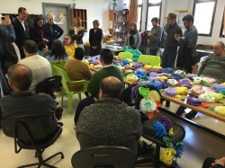 Monica Oltra visita centros de día ilicitanos a escasos días de que se elimine el copago
