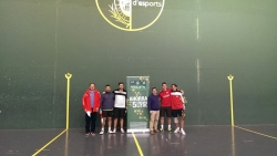 Éxito de participación en III Torneo Solidario de Navidad organizado por el Club Frontenis Elche