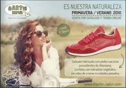 Martín Natur estrena su nueva colección de calzado ecológico con la misma filosofía "dejándose guiar por su naturaleza"