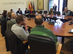Reunión de la Mesa de Dinamización Comercial en Elche
