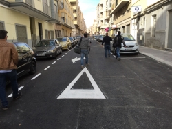 Se restablece el tráfico en parte del primer tramo de obras del colector en Carrúss