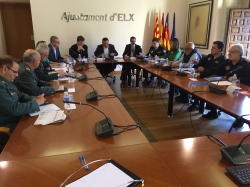Elche reduce los delitos en el municipio e intensifica la seguridad en las pedanías de cara al verano