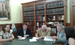 El Ayuntamiento de Crevillent, la Cooperativa Eléctrica y la Federación de Semana Santa firman un convenio de promoción del Museo de la Semana Santa