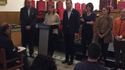 La corporación municipal de Elche  se une al manifiesto institucional para la lucha contra la violencia de género