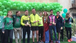 Entrega de los premios de la carrera contra el cáncer