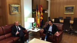 El alcalde de Elche y el director ejecutivo de la EUIPO mantienen un encuentro institucional