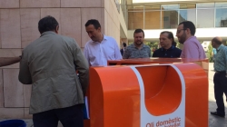 Elche instala contenedores de recogida selectiva de aceite doméstico