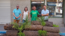 Jardines por coches en el “Parking Day”