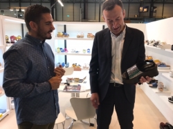 La Feria del Calzado abre en Madrid con animada afluencia de visitantes