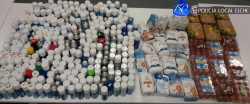 El Dispositivo Especial de Policía para Halloween intervino más de 600 botes de pintura