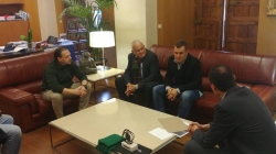 El alcalde y el edil de deportes reciben al deportista ilicitano Ismael Piñol