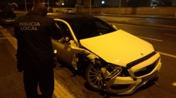 Localizado fugado de siniestro vial pese a los graves daños sufridos