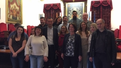 Recepción a estudiantes y profesores de Erasmus