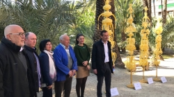 Elche cumple con la tradición del envío de palmas al Papa, a los Reyes y al presidente del Gobierno