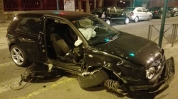 Aparatoso accidente en Fray Luis de León con nueve vehículos implicados