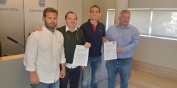 Deportes firma un convenio para la realización en Elche de un laboratorio de Bádminton Playa