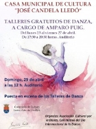 Continúan las actividades en Crevillent para conmemorar el Día Internacional de la Danza