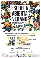 Es tiempo de calle…¡¡¡ Vuelven las Escuelas de Verano de Carrús-Toscar, Pla-Sector V y, como novedad, en el Barrio de Altabix!!!