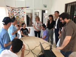 Visita a la sede de Intégra-T en la jornada de puertas abiertas