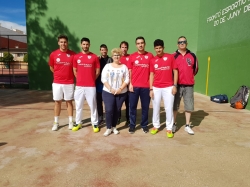 El equipo 41 PREMIUM BAR  del Club Frontenis  Elche llega a la final de Copa en División Honor provincial.