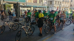 Más de 200 personas se suman a la Marcha Urbana Ciclista y Patinadora