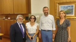 Recepción al cónsul de Ecuador en Alicante