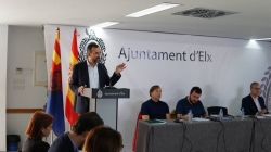El alcalde de Elche propone un gran pacto social y político para reclamar al Gobierno central las infraestructuras que necesita el municipio