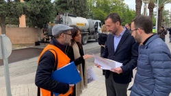 Comienza el asfaltado de la Avenida de la Libertad en el marco de un plan de mejora de la vía pública por importe de 870.000 euros