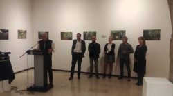 Inauguración de la exposición Oxizonia en la Lonja Medieval
