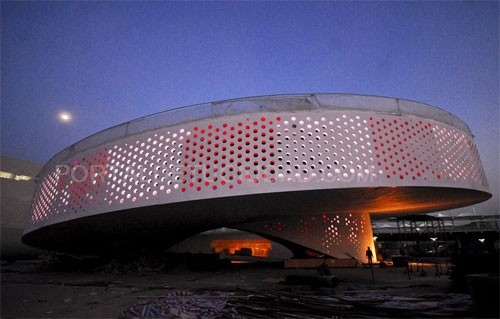 Los pabellones de Shanghái, un deleite de arquitectura para los visitantes.