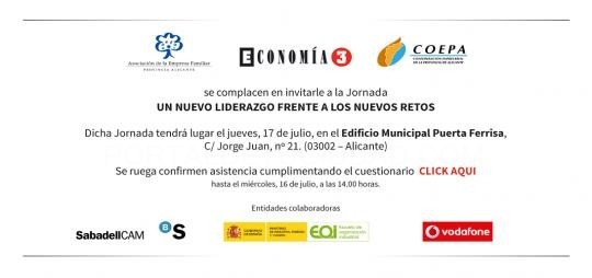 Nuevos modelos de liderazgo en la Jornada 'Un nuevo liderazgo frente a los nuevos retos'