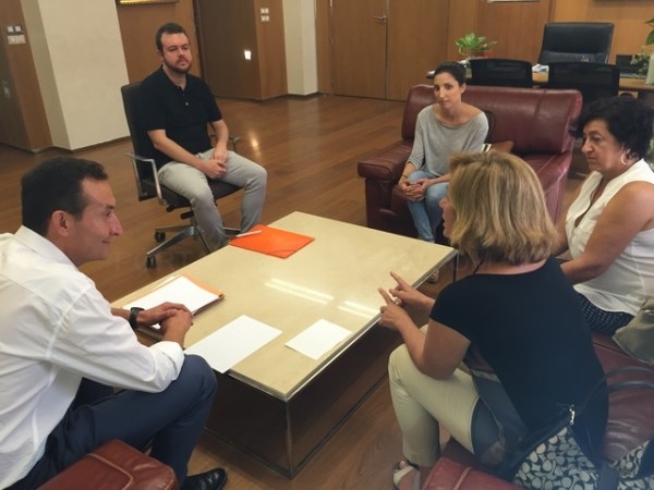 Reunión del Alcalde con AMACMEC