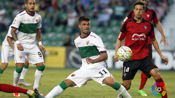 El Elche cae ante el Mirandés (1-4)