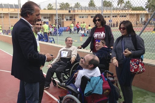 La Diputación de Alicante colabora con UPAPSA en el desarrollo de una jornada deportiva orientada a personas con discapacid