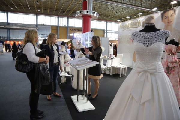 Expositores y visitantes  hacen un balance  positivo de firanovios. este fin de semana han visitado la feria casi 8 mil personas