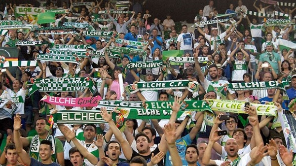 Viaje de aficionados del Elche CF a Albacete