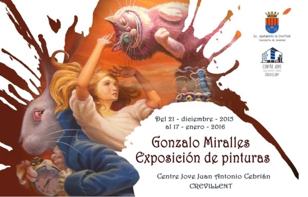 El Centre Jove de Crevillent expone las pinturas de Gonzalo Miralles