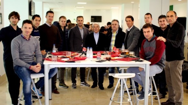 Comida de hermandad del primer equipo y del filial