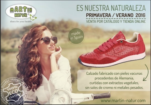 Martín Natur estrena su nueva colección de calzado ecológico con la misma filosofía "dejándose guiar por su naturaleza"