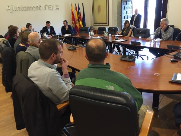 Reunión de la Mesa de Dinamización Comercial en Elche