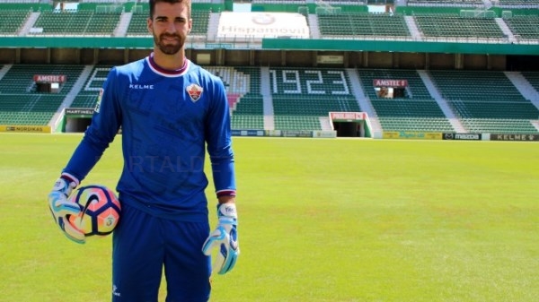 El portero Germán es el nuevo fichaje del Elche CF