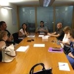 El ayuntamiento de Orihuela se reúne con la nueva directiva de la Asociación de Discapacitados de la Vega Baja